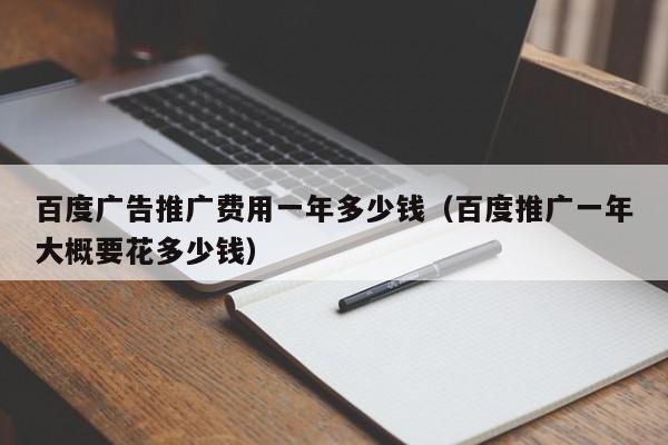 百度廣告推廣費用一年多少錢(百度推廣一年大概要花多少錢)